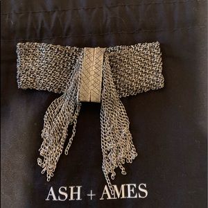 Ash+Ames Gunmetal Mesh Bracelet